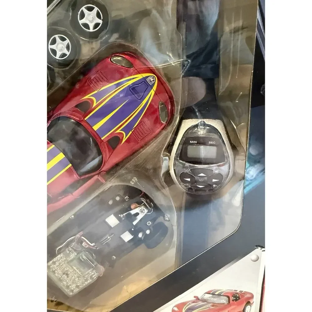 Dodge Viper diecast metal Car 1:32 MIB Remote Control RC Watch NOS FREE SHIPPING